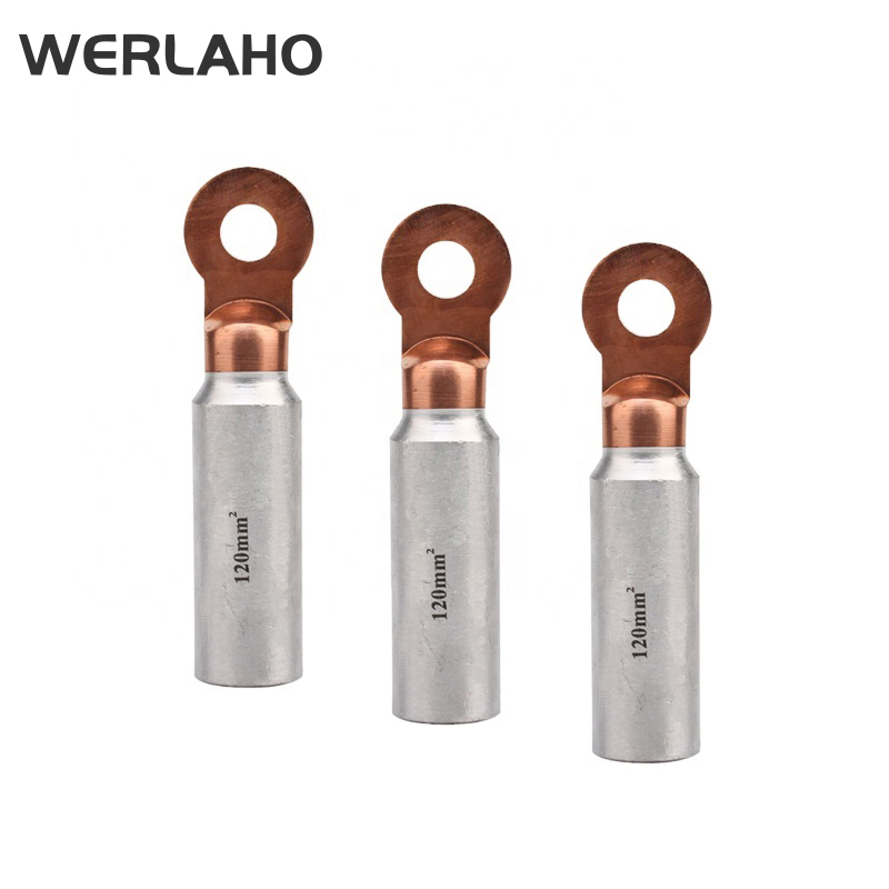 COPPER-ALUMINIUM CONNECTIONG TERMINALS