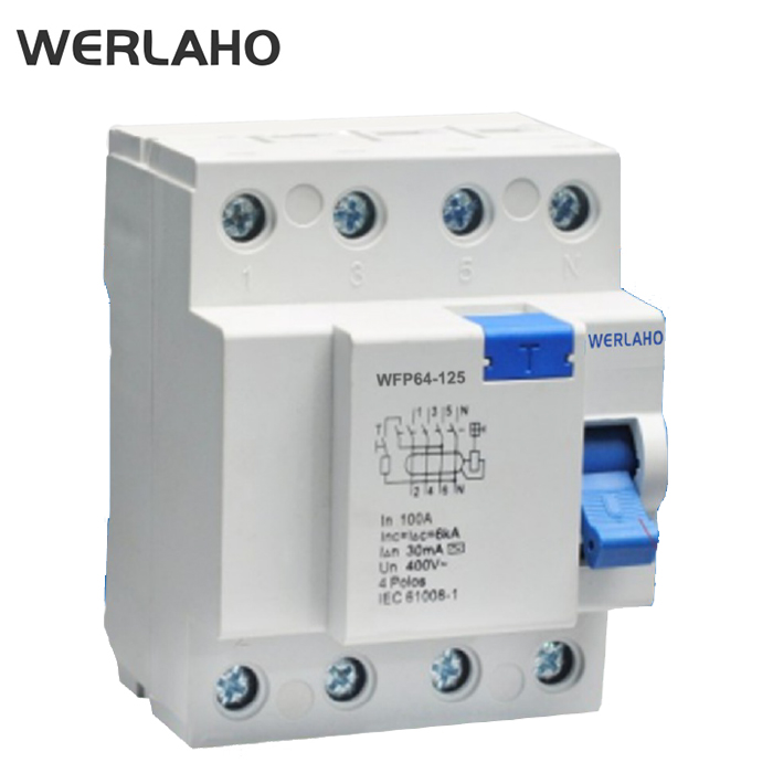 WFP60-125 Residual Current Circuit Breaker