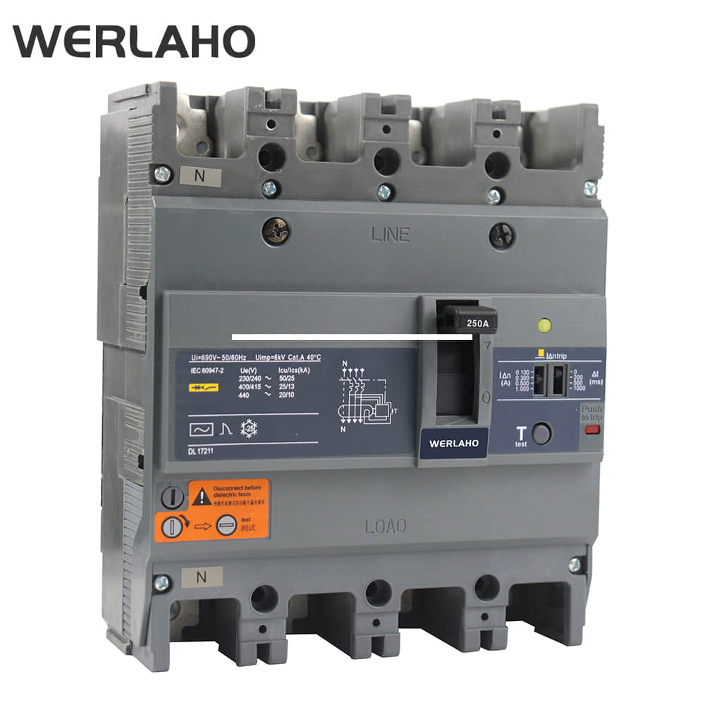 W9ML Series Moulded Case Circuit Breaker (MCCB)