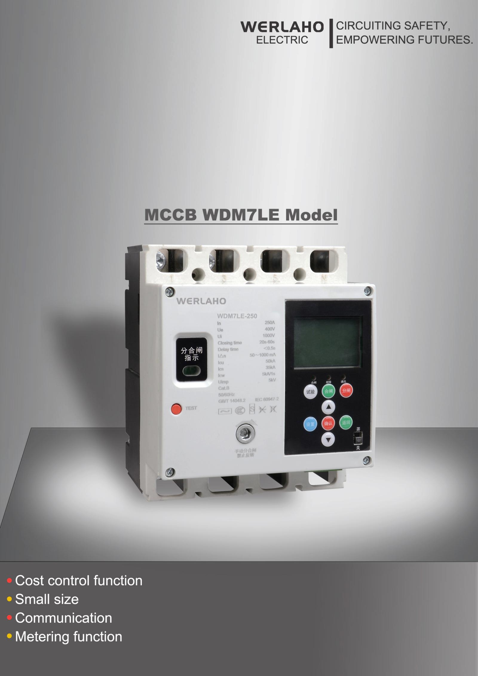 WDM7LE Residual Current Operated Circuit Breaker