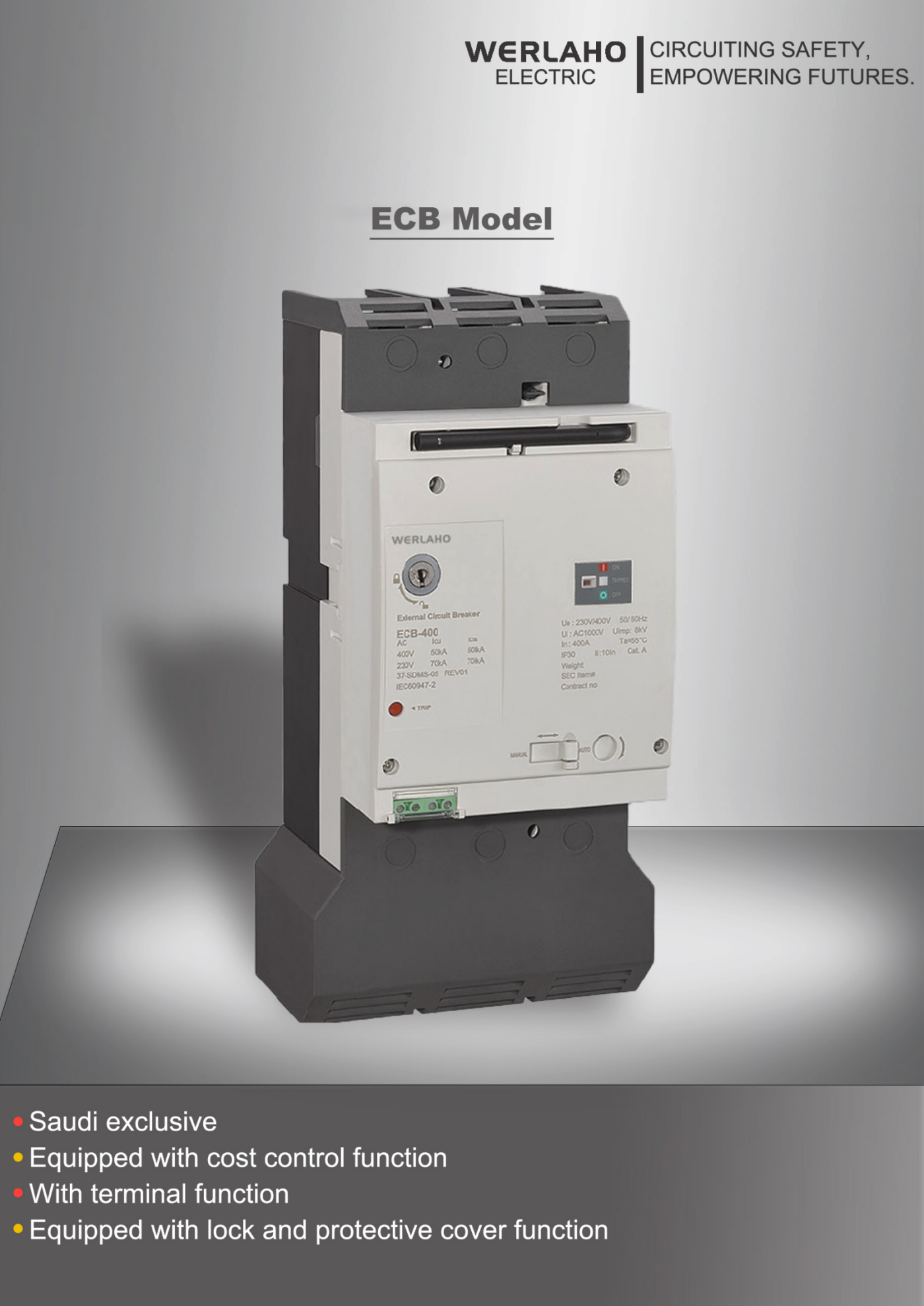 ECB Prepayment Molded Case Circuit Breaker